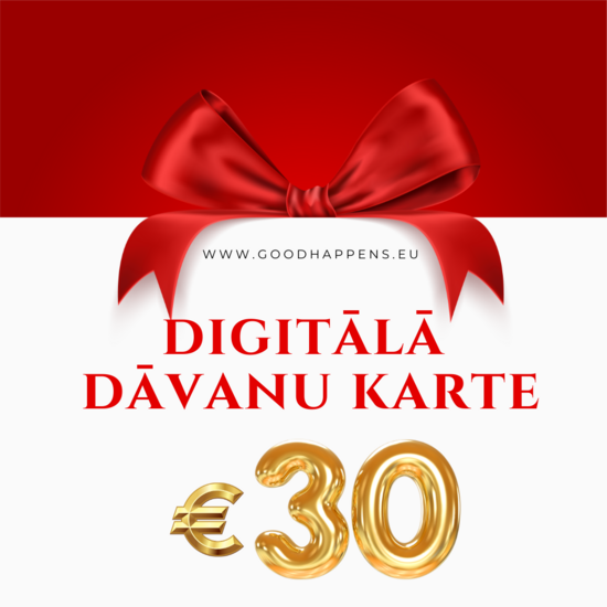 Digitālā dāvanu karte 30€